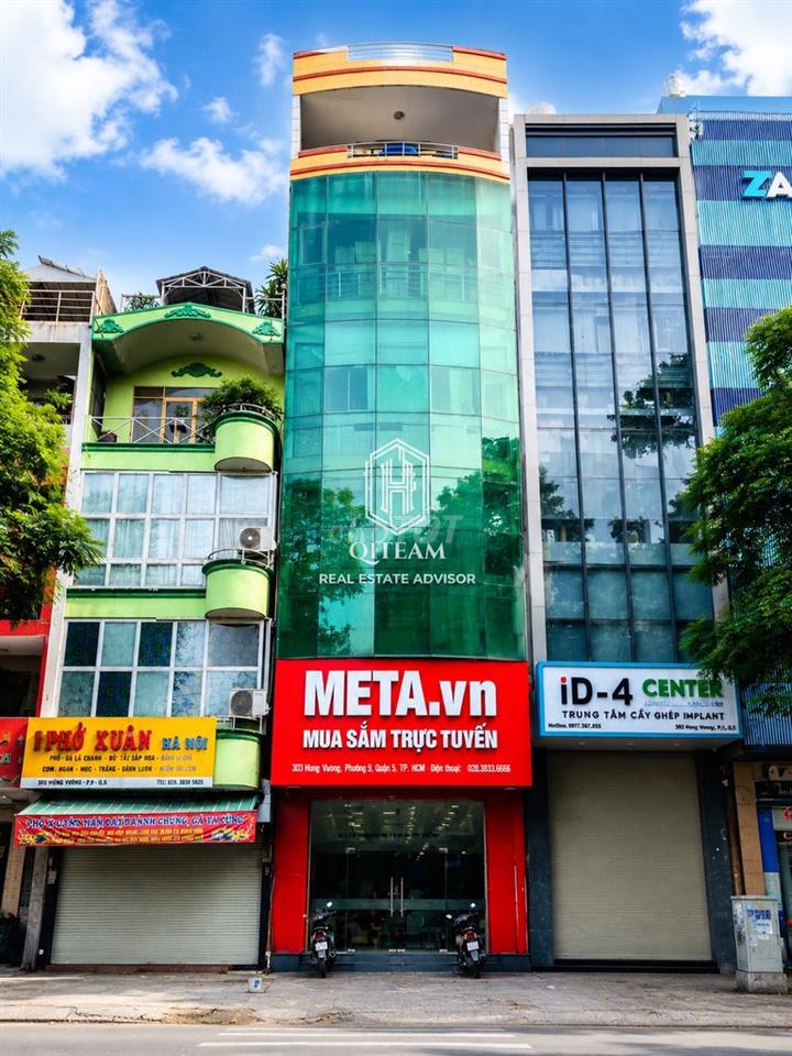 BUILDING MT HÙNG VƯƠNG, QUẬN 5 - 6,5x17m - 6 TẦNG THANG MÁY 