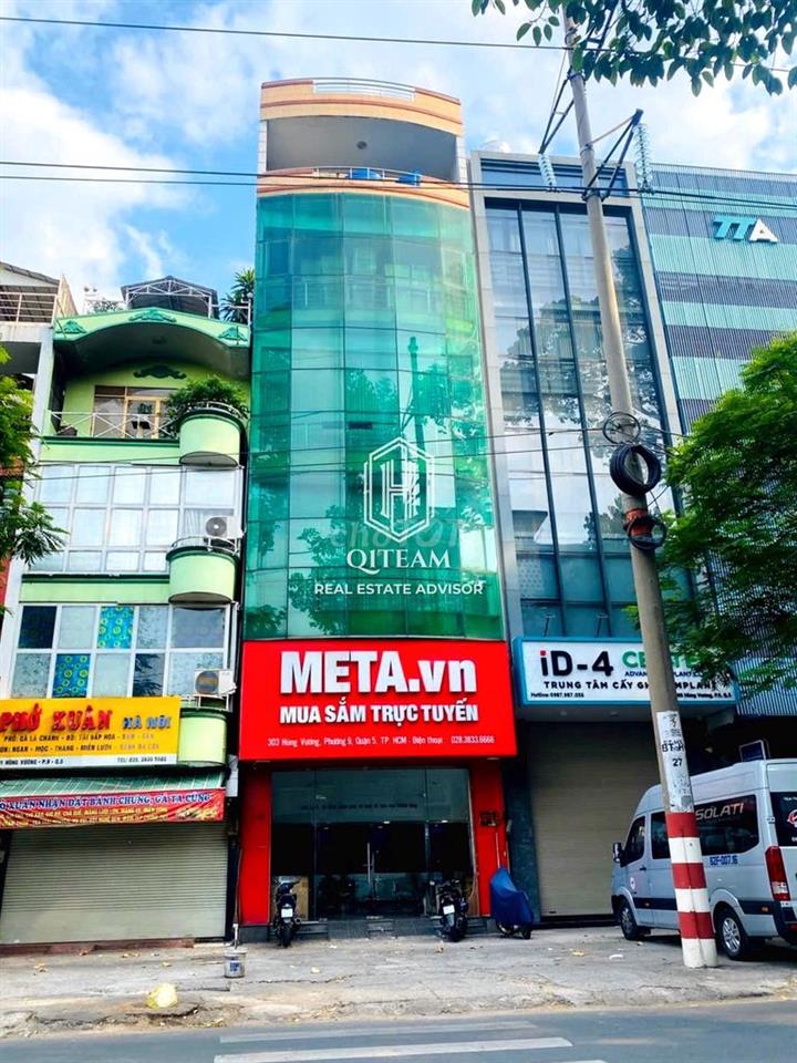 BUILDING MT HÙNG VƯƠNG, QUẬN 5 - 6,5x17m - 6 TẦNG THANG MÁY 