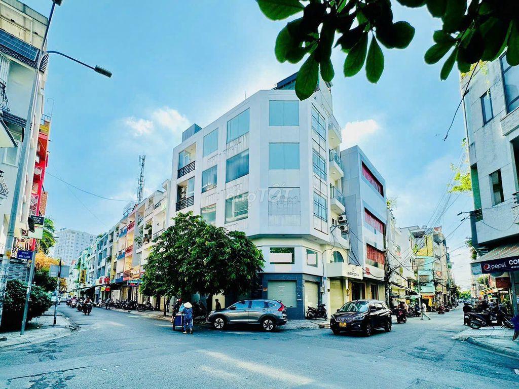 GÓC 2 MT MẶT TIỀN HOA SỨ - PHAM XÍCH LONG - 6X15m - 5 TẦNG THANG MÁY