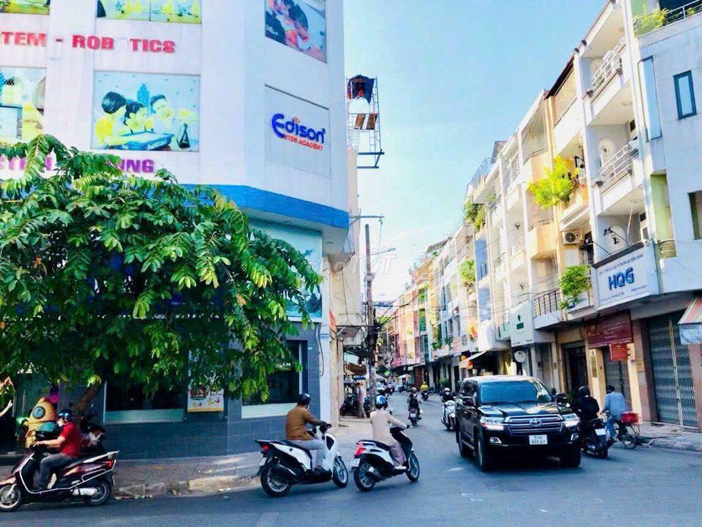 GÓC 2 MT MẶT TIỀN HOA SỨ - PHAM XÍCH LONG - 6X15m - 5 TẦNG THANG MÁY
