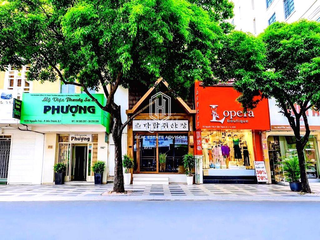 NGUYỄN TRÃI , BẾN THÀNH - QUẬN 1 - 4,5x21m - 4 TẦNG - GIÁ : 100 TRIỆU