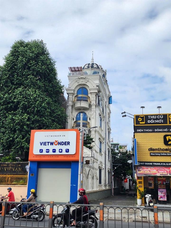 400M2 VĂN PHÒNG + KHO - QUANG TRUNG GÒ VẤP - GIÁ THUÊ: 45 TRIỆU