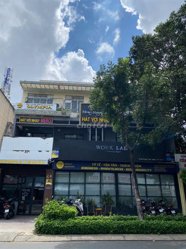 NGANG 12M - BÀ HUYỆN THANH QUAN, QUẬN 3 - 12x20m - 4 TẦNG 