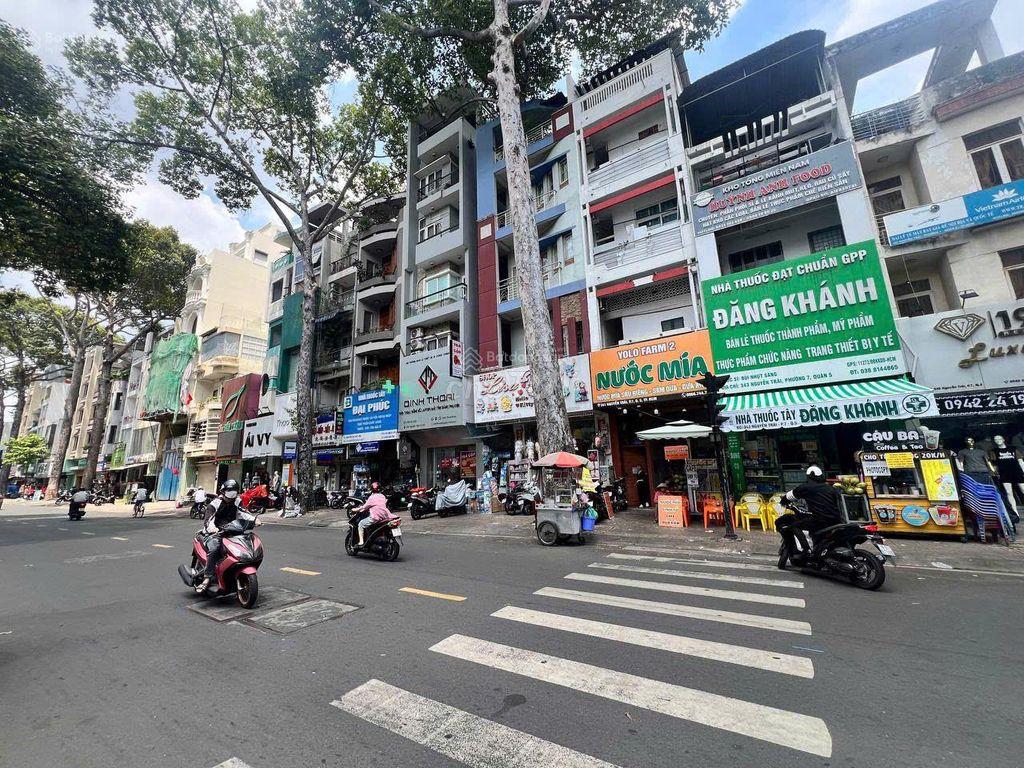 MẶT TIỀN NGUYỄN TRÃI , QUẬN 5 - 4,1x16m - 4 TẦNG - GIÁ THUÊ: 55 TRIỆU
