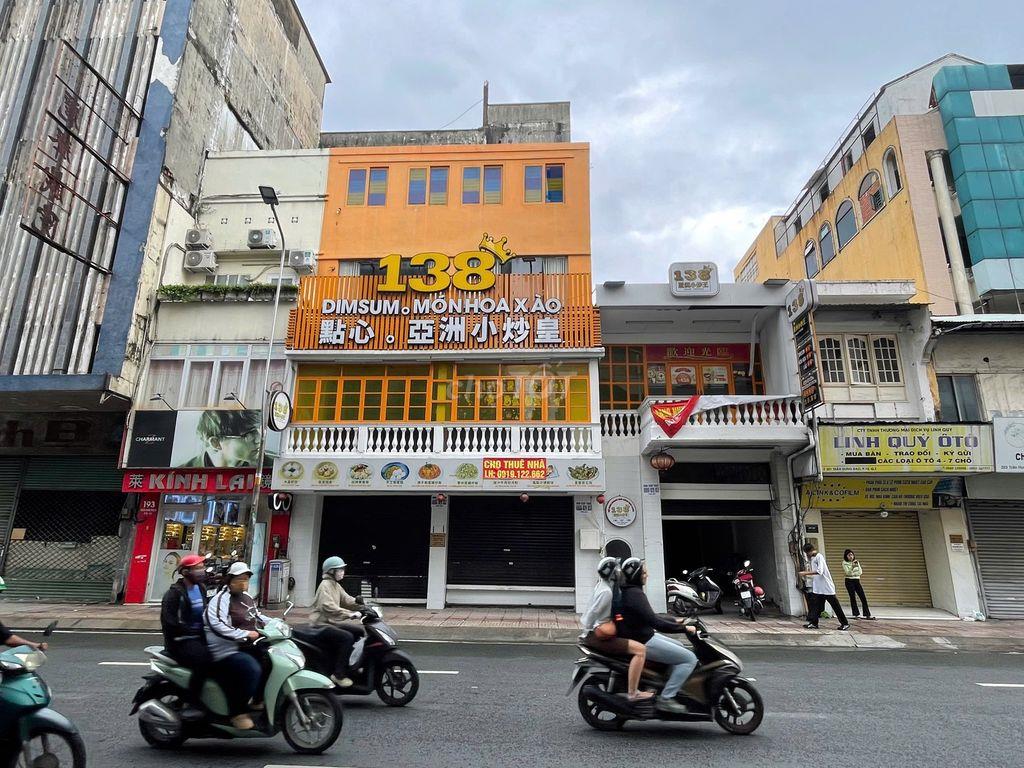 🔥 HOT NGANG 13M – MẶT TIỀN TRẦN HƯNG ĐẠO, Q.5 | DT 13x25M - 77TR/THÁNG