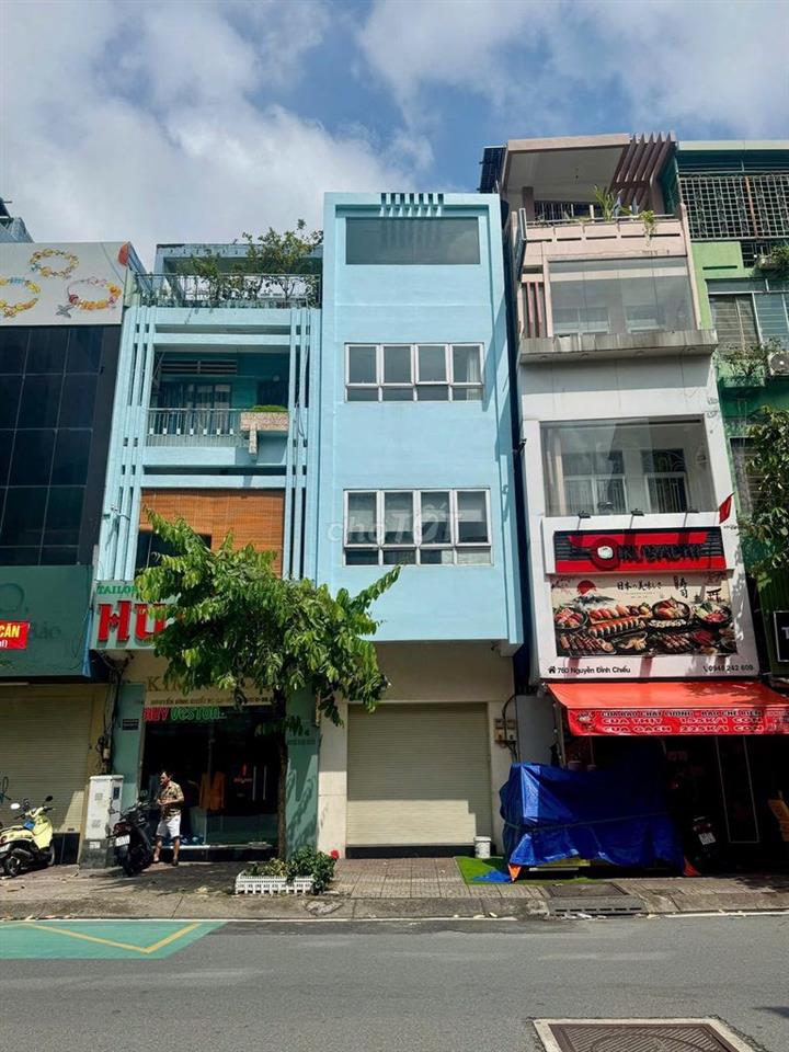 ĐOẠN 2 CHIỀU - NGUYỄN ĐÌNH CHIỂU, Q.3 - 4x12m - 4 TẦNG - GIÁ: 45 TRIỆU