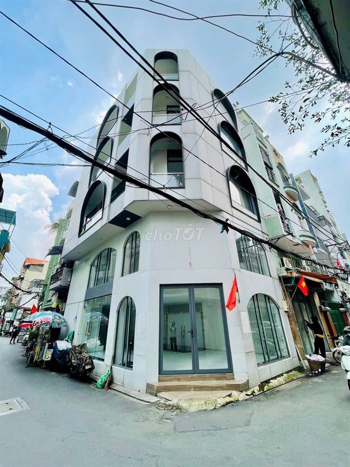 🔥  GÓC 2 MẶT TIỀN HẺM LÊ VĂN SỸ, PHÚ NHUẬN - 5X15m - 5 TẦNG THANG MÁY
