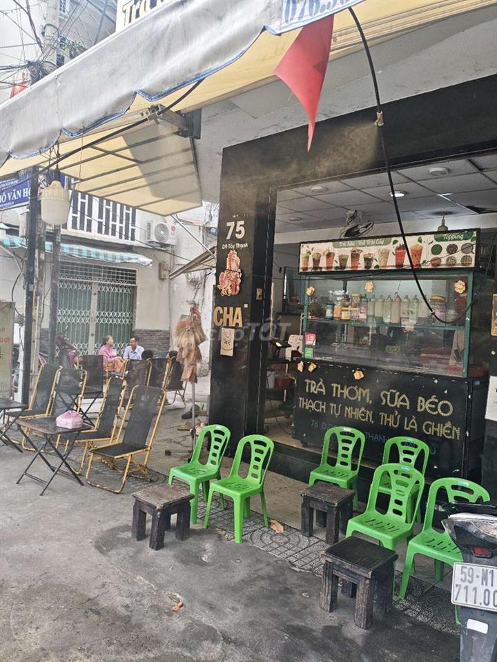 sang quán trà sữa 2 mặt tiền đường D9