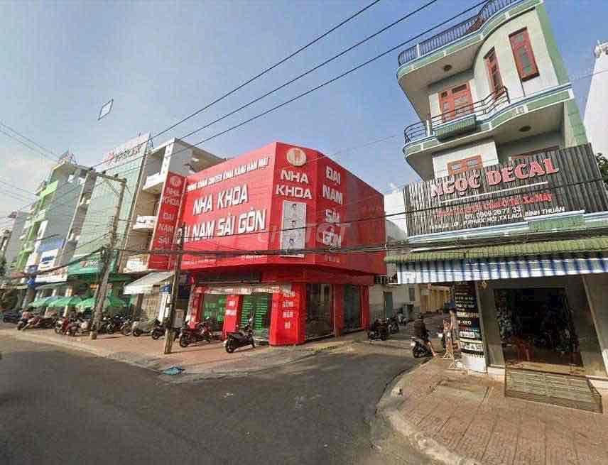 Cho thuê nhà Góc 2 Mặt Tiền Phan Văn Trị Với Nguyễn Oanh
