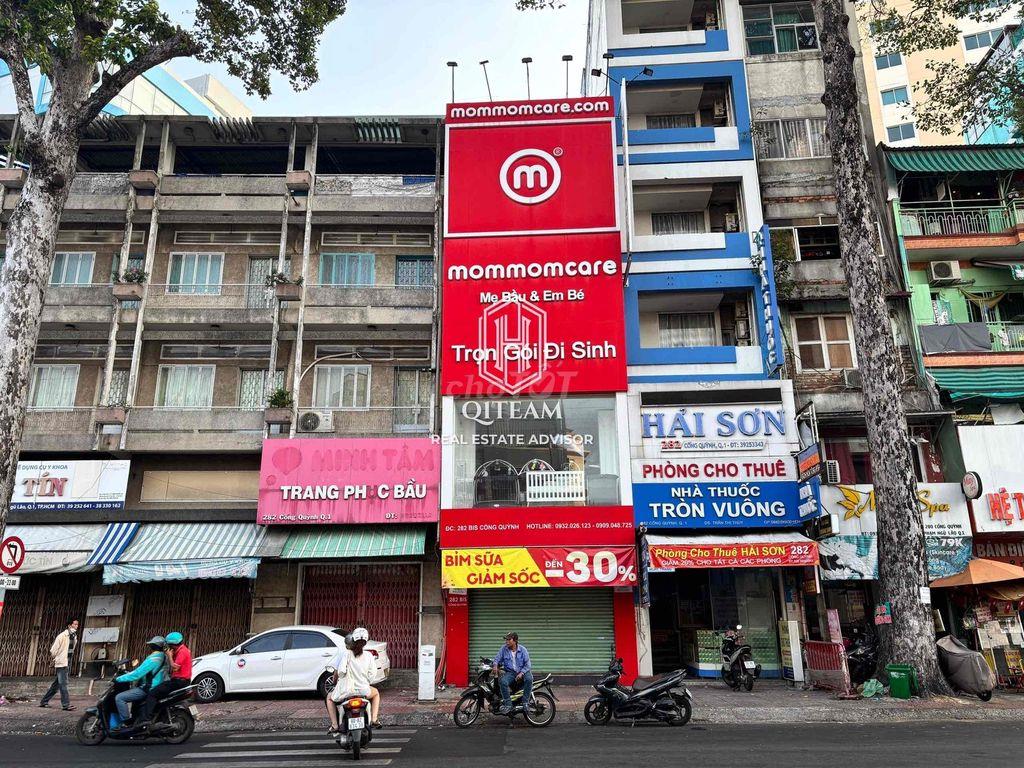 ⚜️ CHO THUÊ NHÀ MẶT TIỀN CỐNG QUỲNH – QUẬN 1 ⚜️
