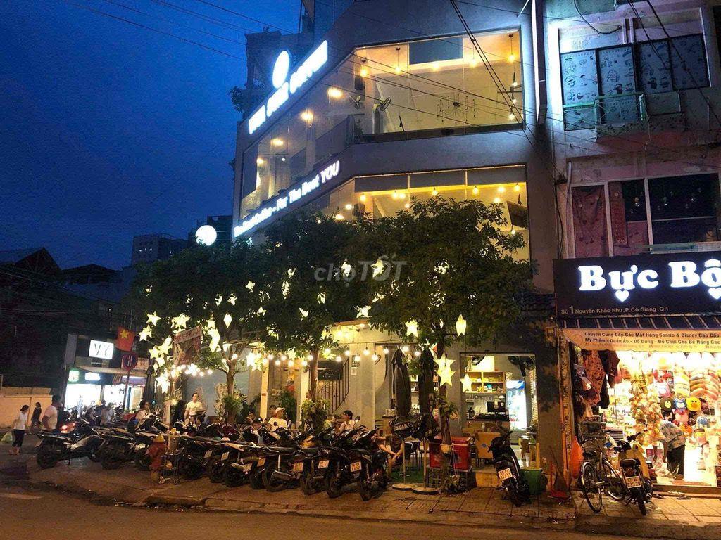 ⚜️ CHO THUÊ GÓC 2 MẶT TIỀN CÔ GIANG – QUẬN 1 ⚜️
