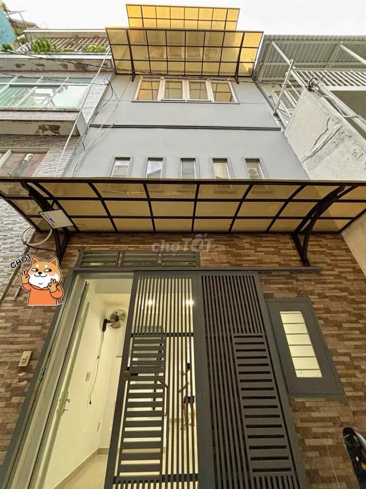 Nhà Nguyên Căn Đường Trần Khắc Chân - 2PN 3WC - 4x8m - Sẵn Máy Lạnh
