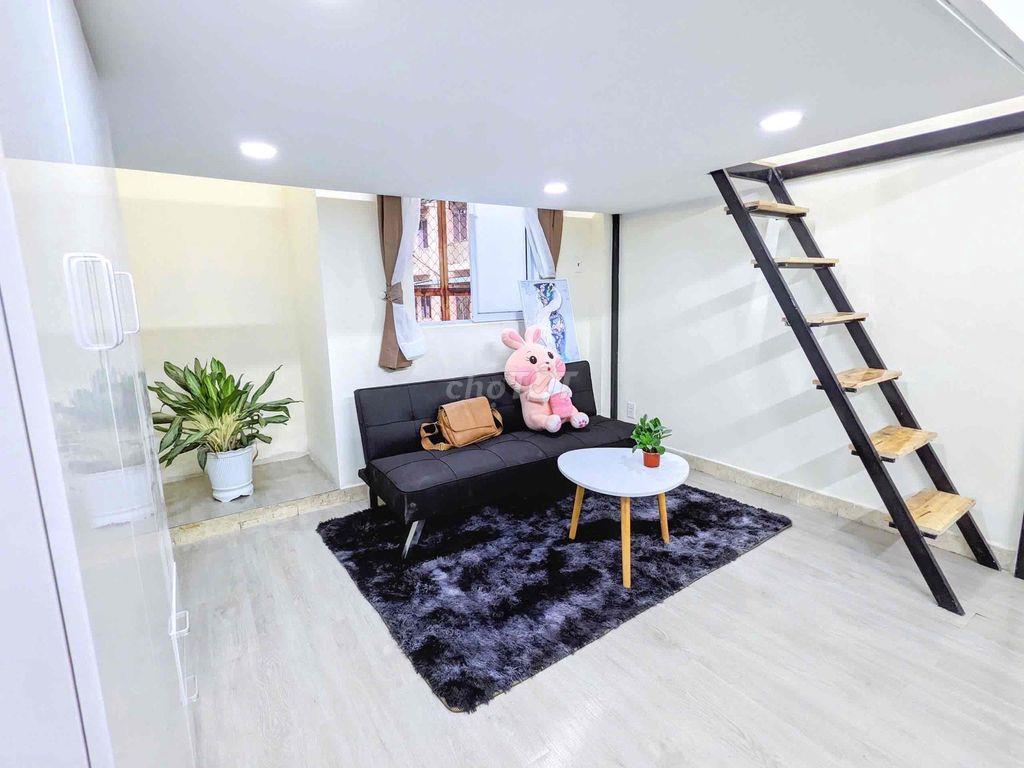 Phòng duplex full nội thất Q1