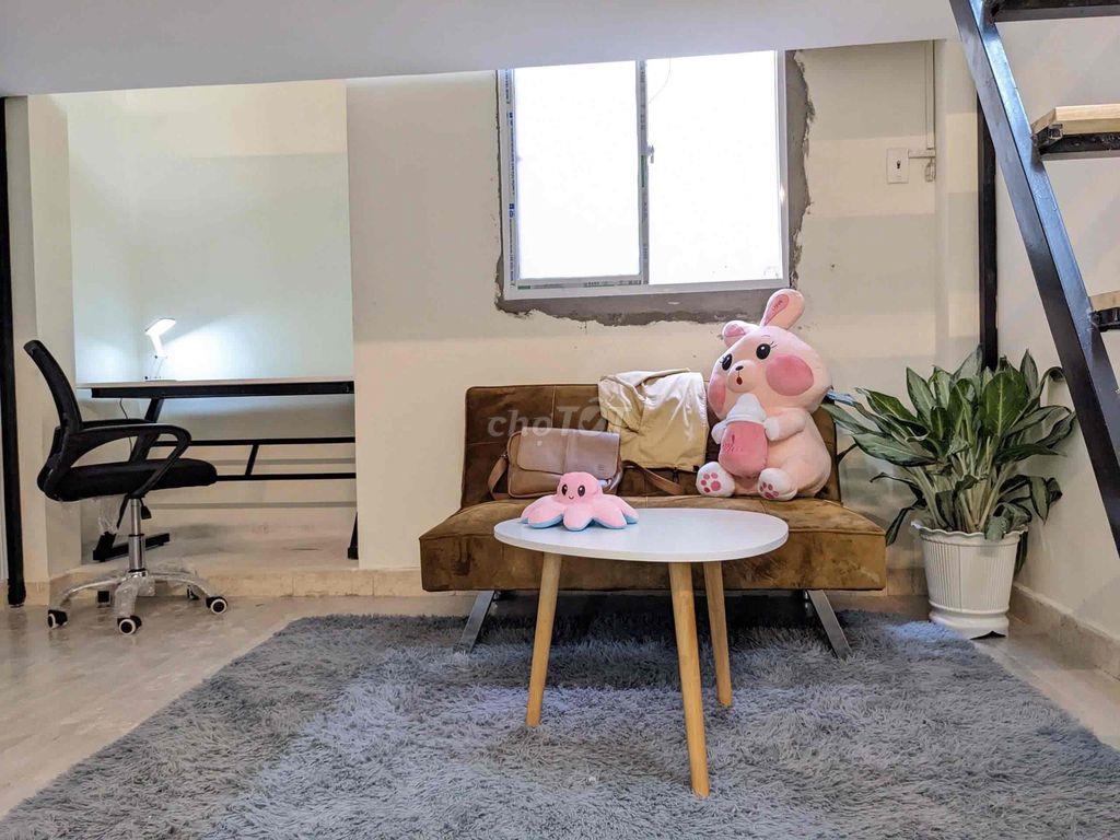 Phòng duplex full nội thất Q1