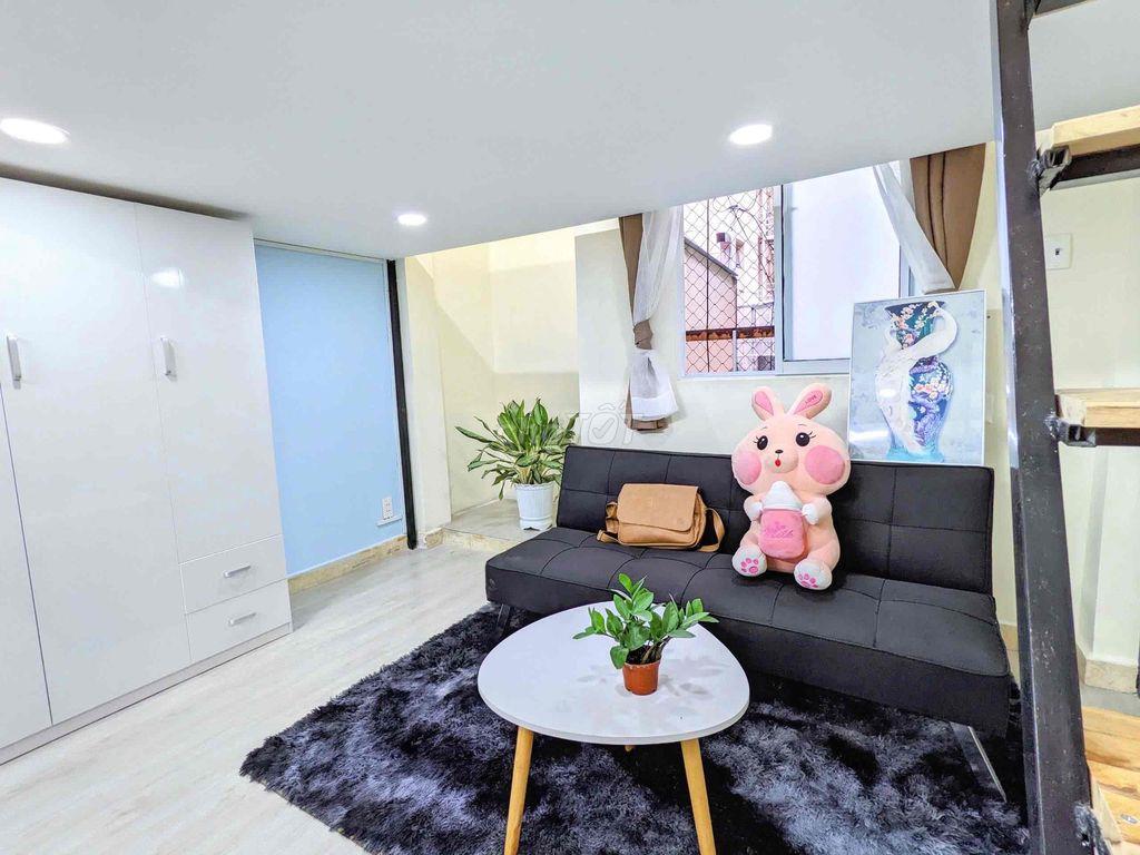 Phòng duplex full nội thất Q1
