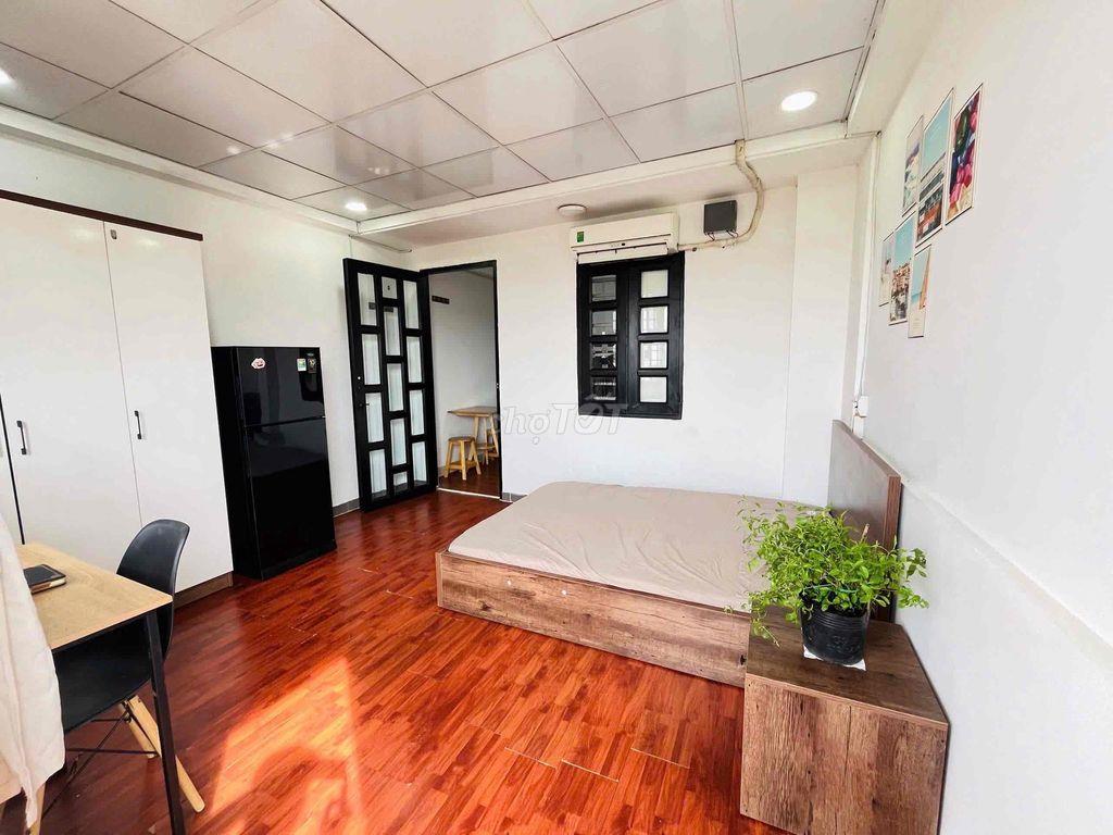 Phòng Tách Bếp 01 PN balcon thoáng mát gần VLU Gigamall