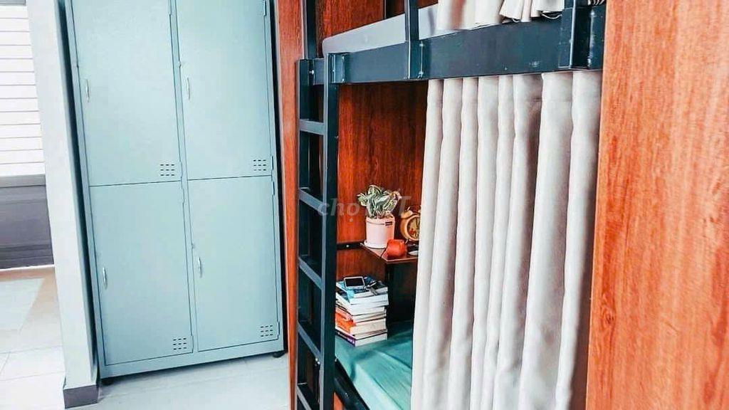 KÝ TÚC XÁ GIÁ RẺ BÌNH QUỚI CHỈ 1TR3 BAO TRỌN GÓI, MÁY LẠNH TIỆN NGHI✨ 