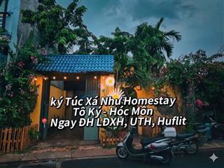 KÝ TÚC XÁ NHƯ HOMESTAY - TÔ KÝ HÓC MÔN - NGAY ĐH LĐXH, ĐH HUFLIT 