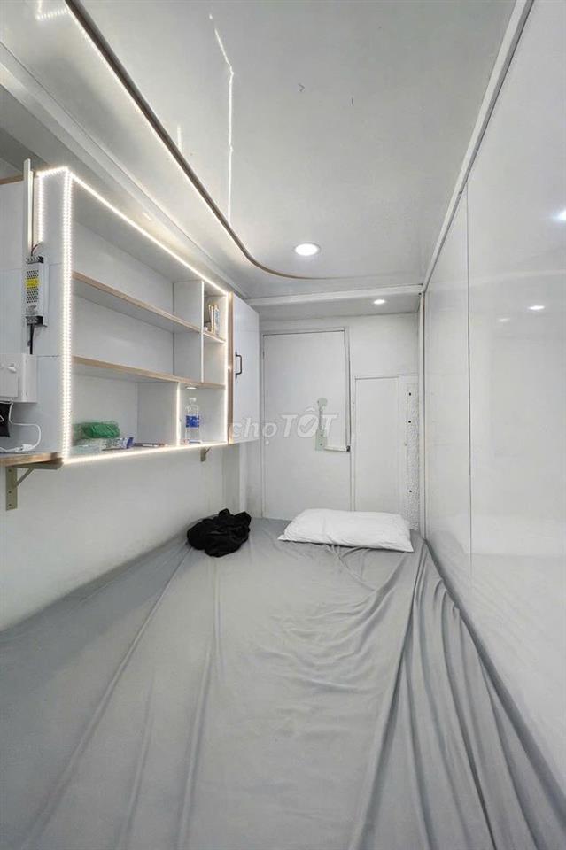 SLEEPBOX SƯ VẠN HẠNH QUẬN 10 NGAY CAO ĐẲNG, ĐH KINH TẾ FULL NỘI THẤT✨