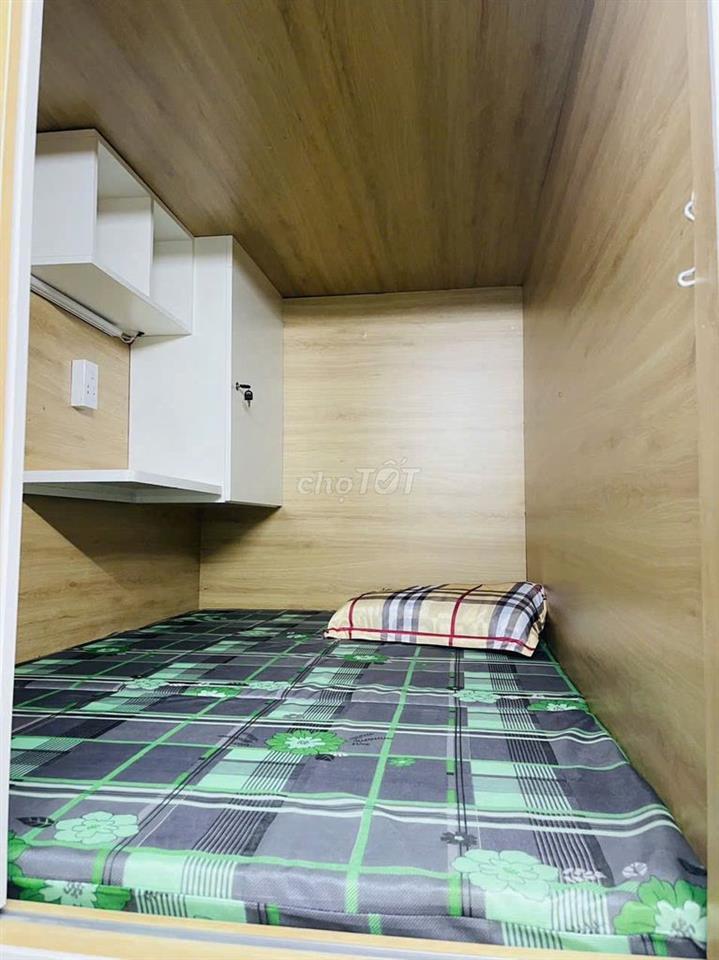 CHO THUÊ SLEEPBOX PHẠM VĂN CHIÊU, AN HỘI TÂY CHỈ TỪ 1TR5 FULL NỘI THẤT