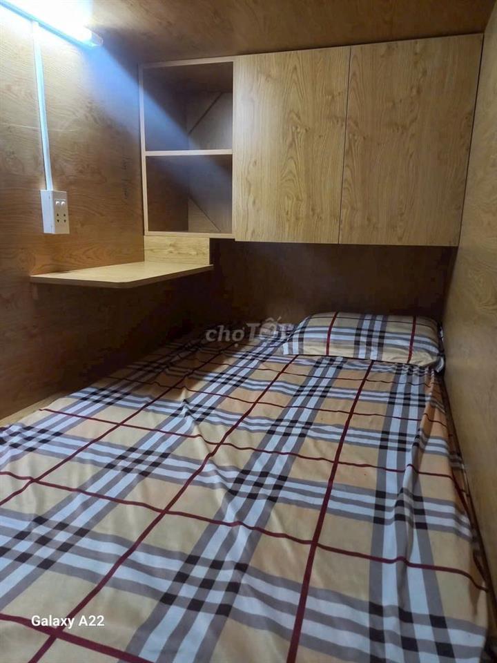 CHO THUÊ SLEEPBOX PHẠM VĂN CHIÊU, AN HỘI TÂY CHỈ TỪ 1TR5 FULL NỘI THẤT