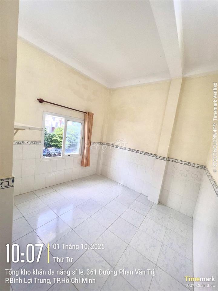 Cho 01 nữ 01 xe, thuê Phòng trọ Bình Thạnh, an ninh, yên tĩnh