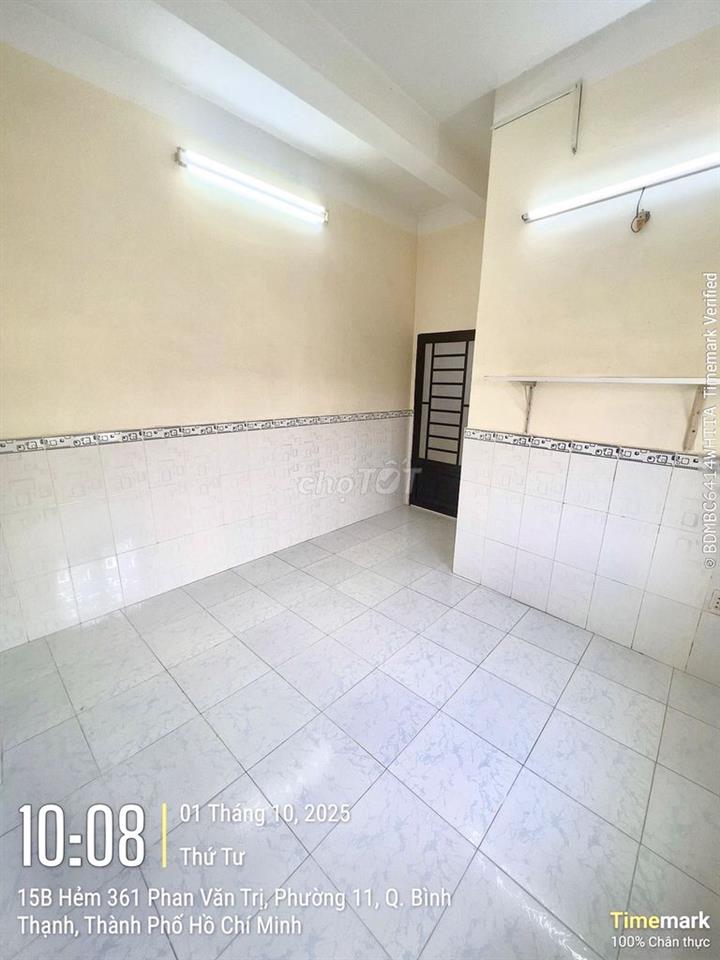 Cho 01 nữ 01 xe, thuê Phòng trọ Bình Thạnh, an ninh, yên tĩnh