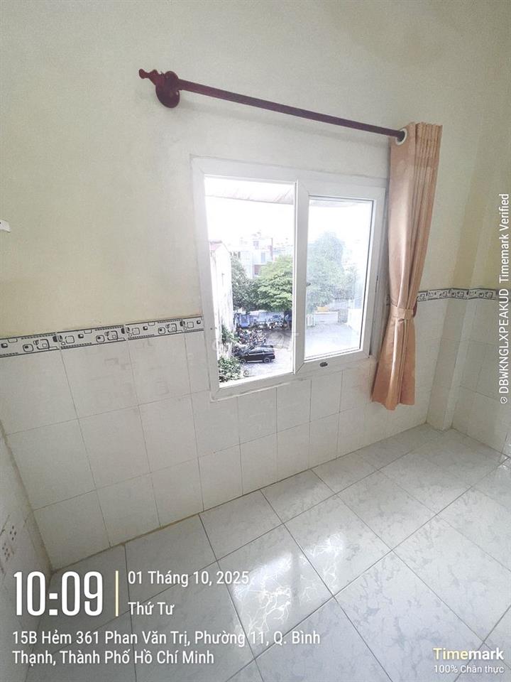 Cho 01 nữ 01 xe, thuê Phòng trọ Bình Thạnh, an ninh, yên tĩnh