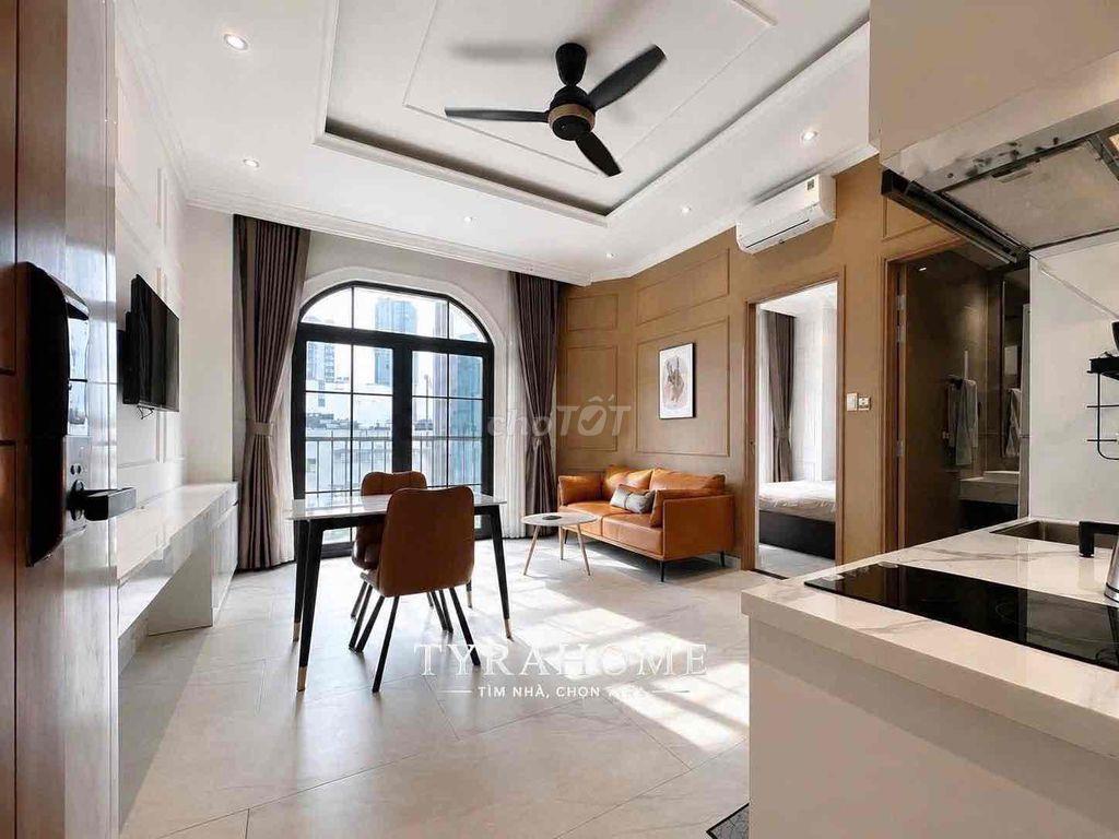 🔥 Căn Hộ 1PN Cao Cấp Quận 1 – Ban Công/Cửa Sổ – Full Nội Thất – Có Dịc