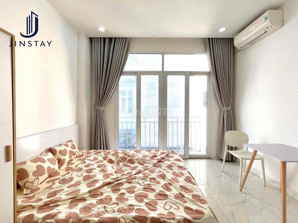 STUDIO BAN CÔNG LỚN MẶT TRƯỚC 🔥 FULL NỘI THẤT MỚI – MÁY GIẶT RIÊNG – T