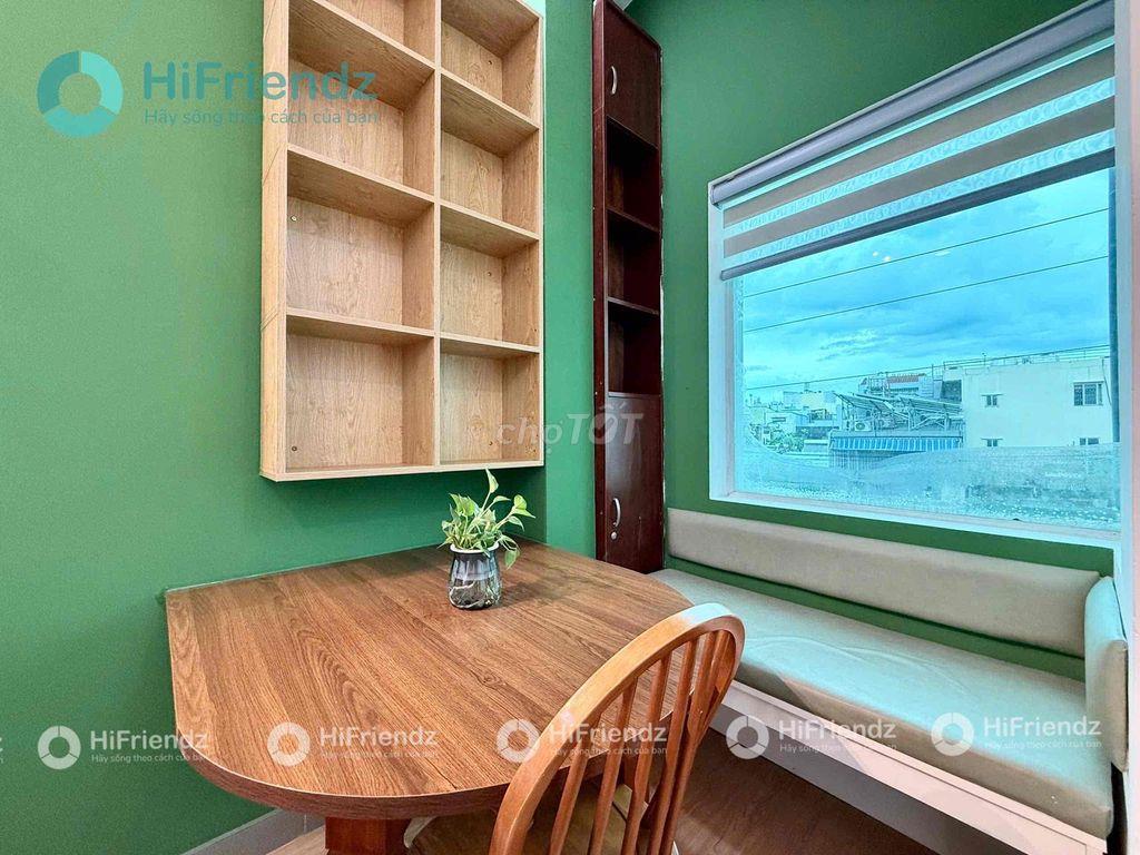 Căn hộ Studio ban công, full nội thất – Lê Văn Sỹ, Phú Nhuận | Không c