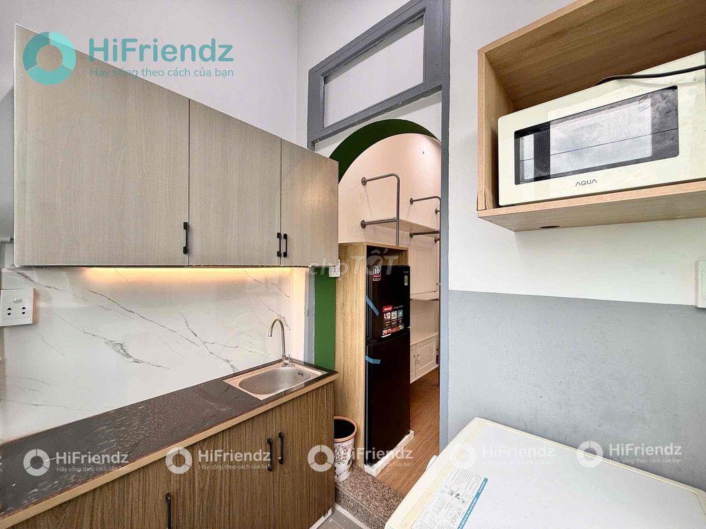 Căn hộ Studio ban công, full nội thất – Lê Văn Sỹ, Phú Nhuận | Không c