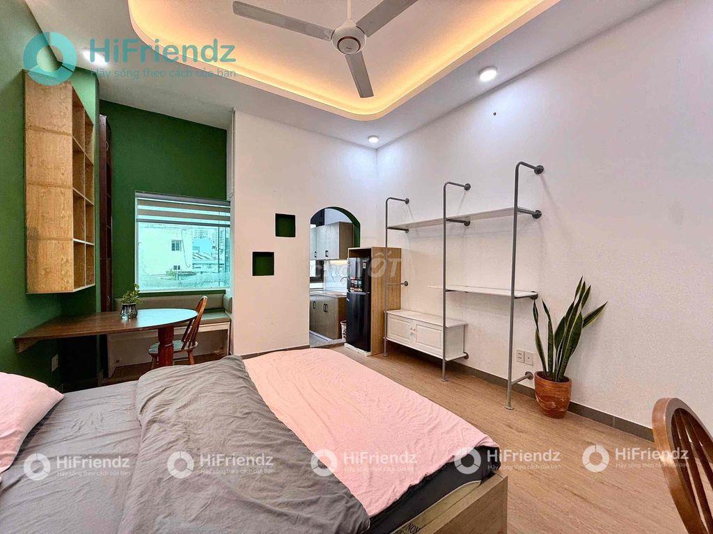 Căn hộ Studio ban công, full nội thất – Lê Văn Sỹ, Phú Nhuận | Không c