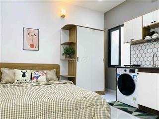 Căn hộ Studio full nội thất, giặt riêng, compound yên tĩnh gần Trần Nã