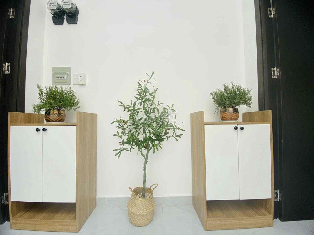 Căn hộ Studio full nội thất, giặt riêng, compound yên tĩnh gần Trần Nã
