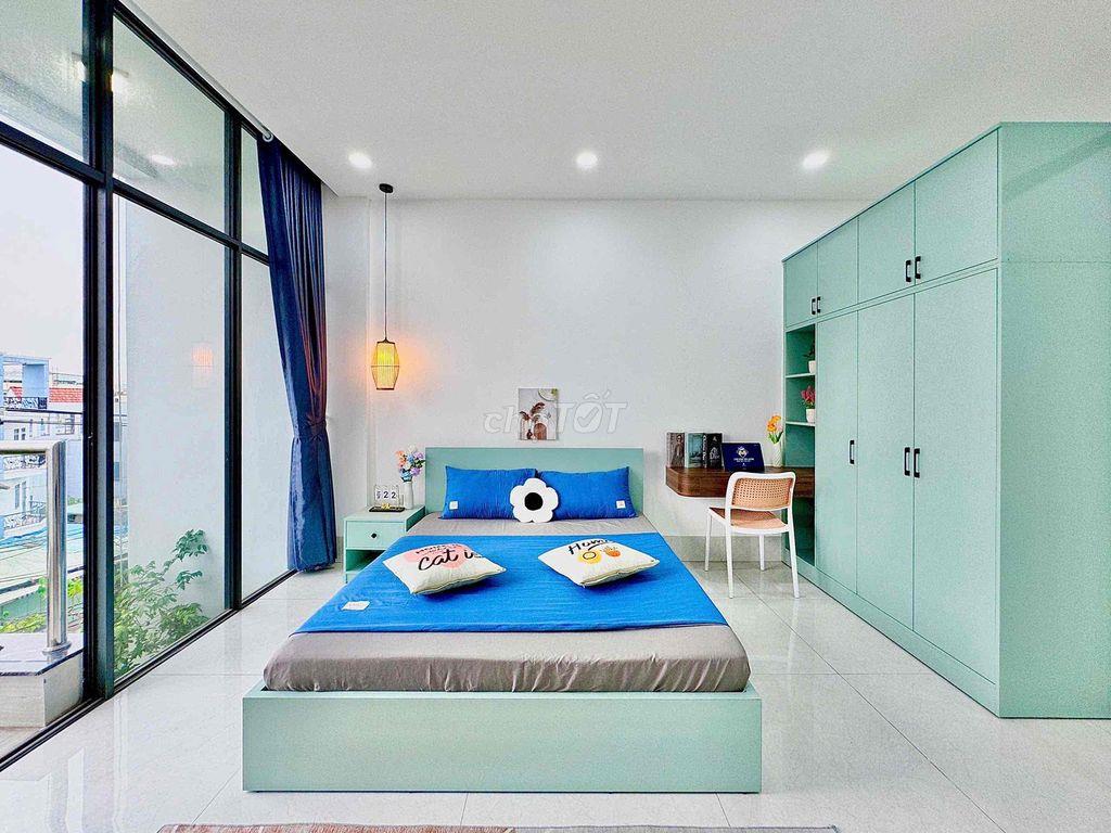 Căn hộ 1PN ban công rộng, full nội thất, không gian thoáng sáng – Nguy