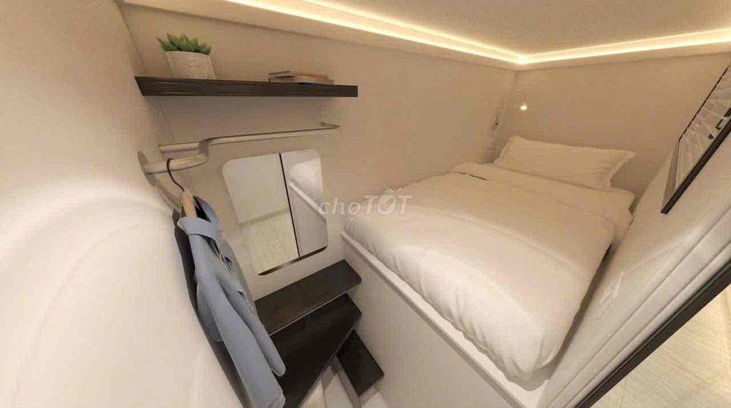 Sleepbox phòng mini Cao Cấp Nguyễn Thị Tần gần Cao Lỗ Tiện Nghi đi Q1