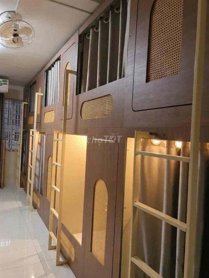 Sleepbox KTX Lý Thường Kiệt ngay ĐH Huflit - Quốc Tế Hồng Bàng