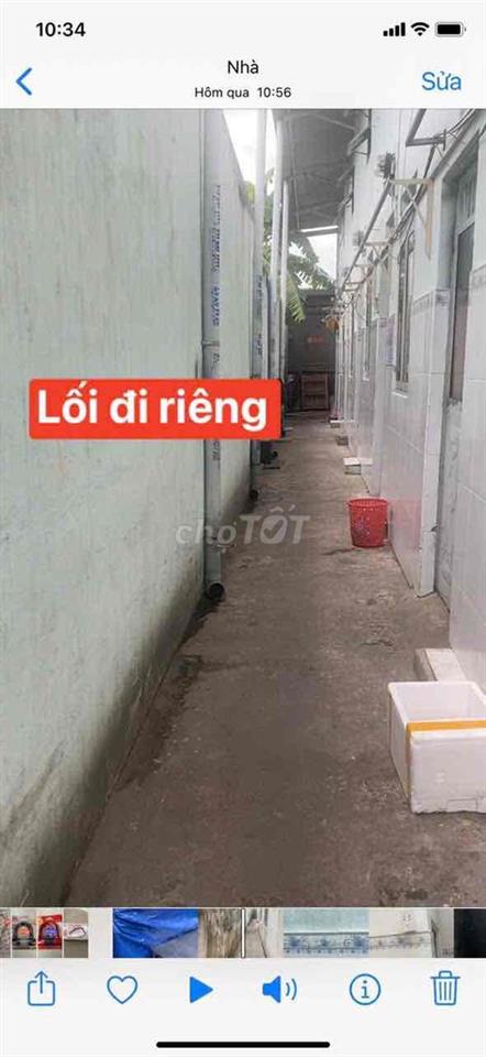 Cho thuê nhà trọ đường 450 Bình Quới