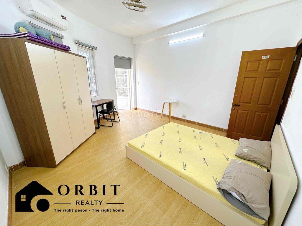 Studio 1PN mới rộng - ban công - máy giặt riêng