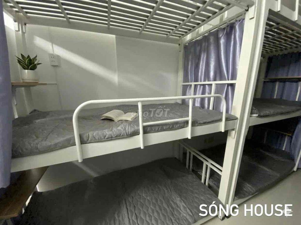ký túc xá Bình Thạnh cao cấp tiện nghi nhận giữ giường cho sinh viên ,