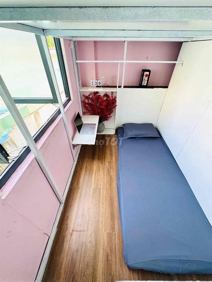 CHỈ 1.700000 - DORM 1 NGƯỜI BÌNH THẠNH - BAO ALL CHI PHí- cửa khoá