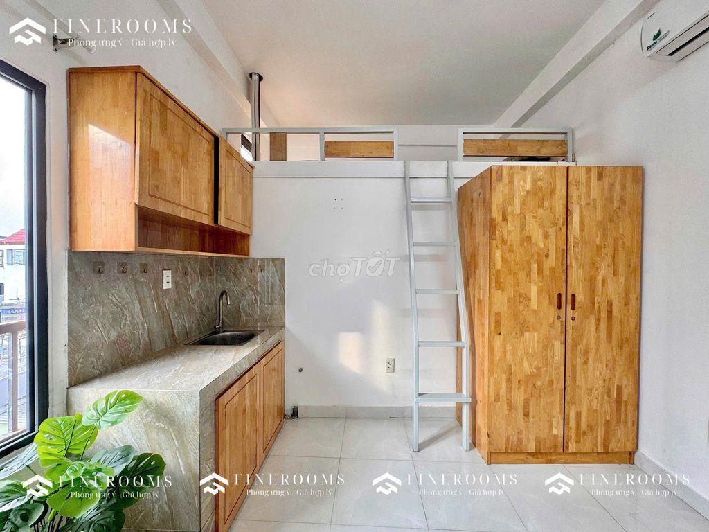 PHÒNG GÁC SẴN MÁY LẠNH CỬA SỔ TRỜI - THANG MÁY