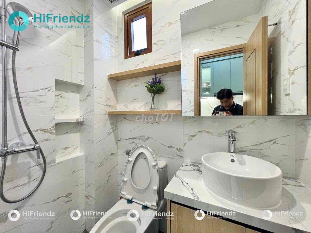 STUDIO FULL NỘI THẤT - DECOR SANG TRỌNG - CỬA SỔ TRỜI LỚN