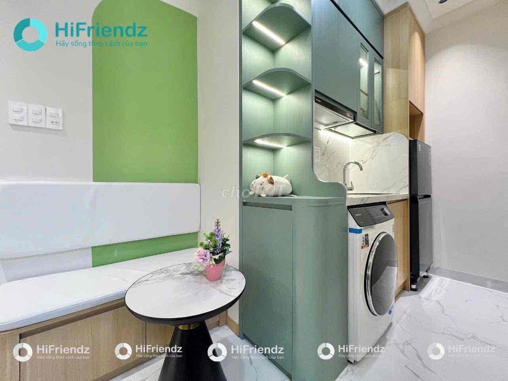STUDIO FULL NỘI THẤT - DECOR SANG TRỌNG - CỬA SỔ TRỜI LỚN