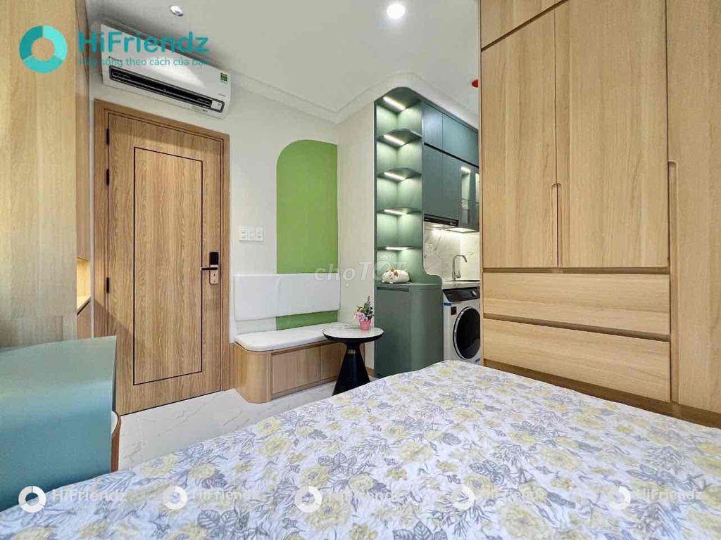 STUDIO FULL NỘI THẤT - DECOR SANG TRỌNG - CỬA SỔ TRỜI LỚN