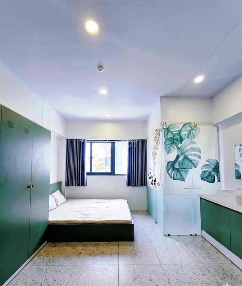 CHO THUÊ CĂN HỘ 1PN - CỬA SỔ THOÁNG - FULL NỘI THẤT - TÁCH BẾP