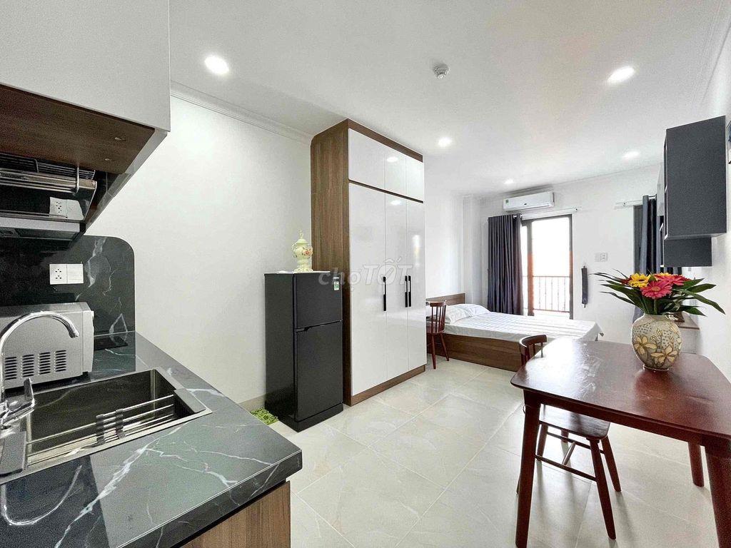 CHO THUÊ STUDIO FULL NỘI THẤT - BAN CÔNG THOÁNG ĐÓN GIÓ TRỜI TỰ NHIÊN