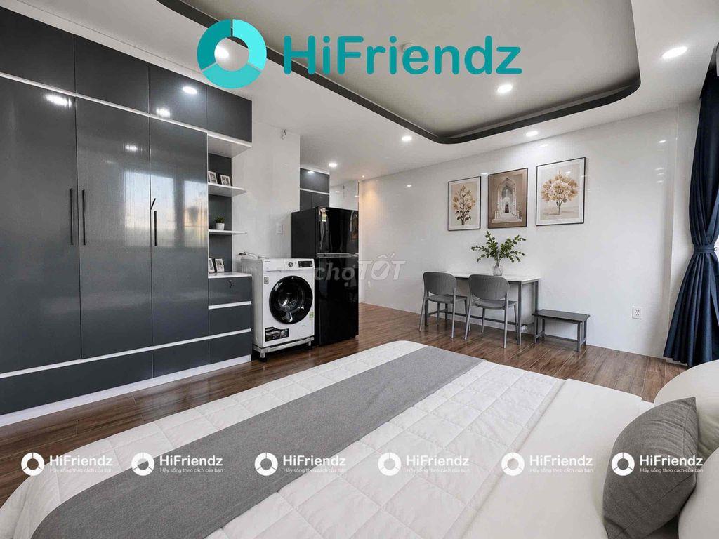 STUDIO BAN CÔNG SIÊU THOÁNG - MÁY GIẶT RIÊNG - NỘI THẤT Y ẢNH