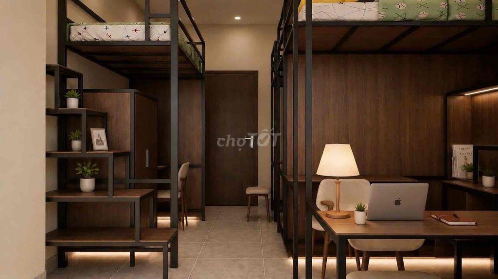 🔥 Giường Dorm 2TR8 Bao tất cả Chi Phí – Sát HUTECH, HIU, UEF